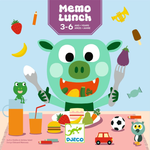 Joc de memorie Pofticiousul Bob, Djeco [3]