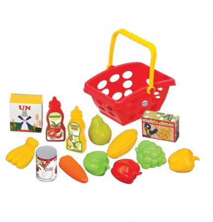 Jocuri si articole copii - Coșul cu Alimente Joc de Rol