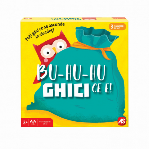Jocuri si Jucarii Educative - Joc De Societate Bu-Hu-Hu Ghici Ce E