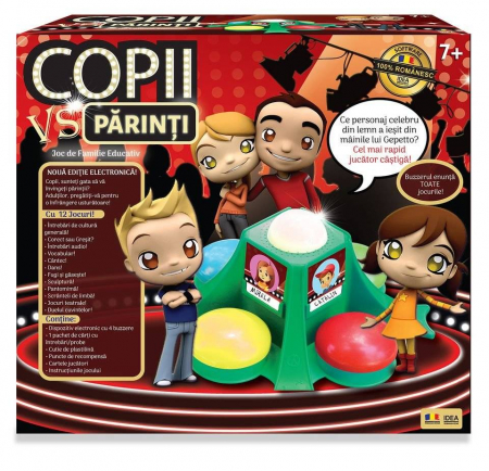 Jocuri si Jucarii Educative - Joc de societate  Copii vs parinti
