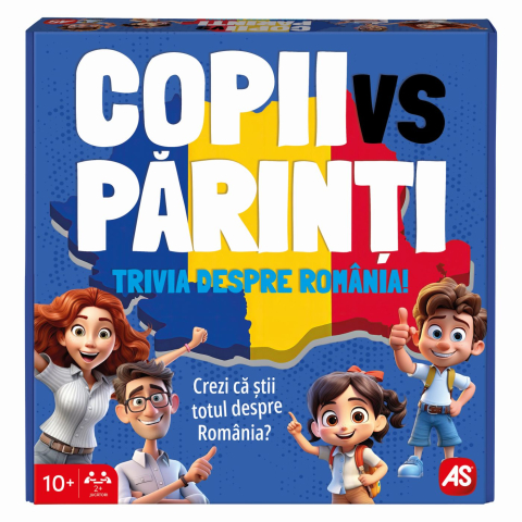 Jocuri si Jucarii Educative - JOC DE SOCIETATE COPII VS PARINTI TRIVIA DESPRE ROMANIA IN LIMBA ROMANA