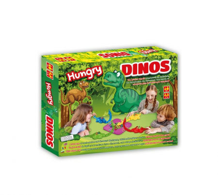 Jocuri si articole copii - Joc de societate Dinozauri Furiosi
