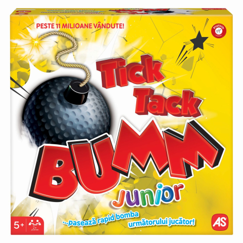 Jocuri si Jucarii Educative - JOC DE SOCIETATE TICK TACK BUMM IN LIMBA ROMANA
