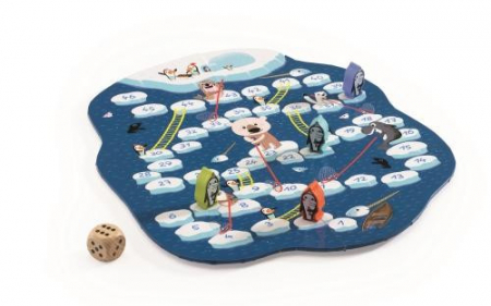 Joc de Strategie Pinguini pe Gheață Djeco [1]