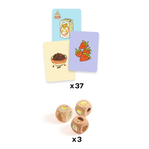 Joc de zaruri Copetitia cofetarilor, Djeco [1]