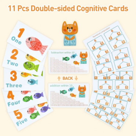 Joc din lemn  de indemanare O zi la pescuit [4]