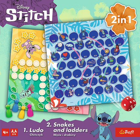 JOC DISNEY STITCH 2IN1 LUDO SI SERPISORI SCARI [4]
