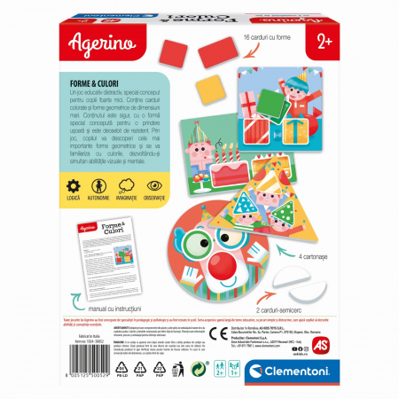 Joc Educativ Agerino - Descoperă Forme și Culori! [7]