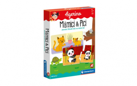 Jocuri si articole copii - Joc educativ de asociere- Mamici si pitici
