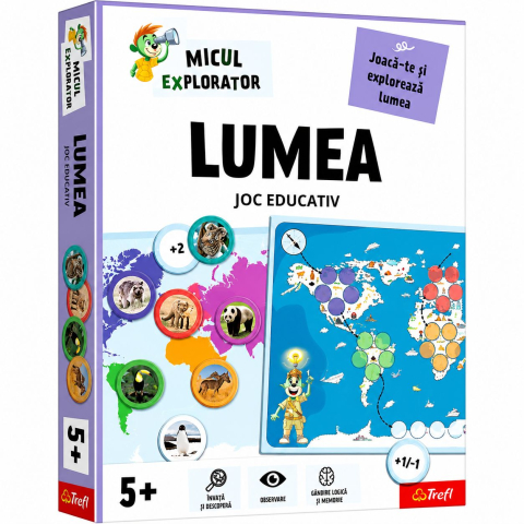 Jocuri si Jucarii Educative - JOC EDUCATIV LUMEA MICUL EXPLORATOR