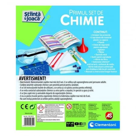 Joc educativ pentru mici exploratori Primul meu set de chimie [1]