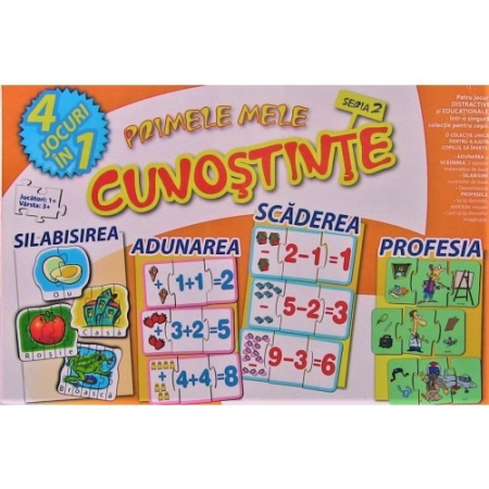 Jocuri si Jucarii Educative - Joc educativ Primele mele cunostinte