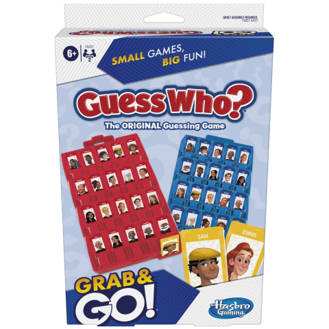 Jocuri si articole copii - JOC GUESS WHO GRAB AND GO IN LIMBA ENGLEZA