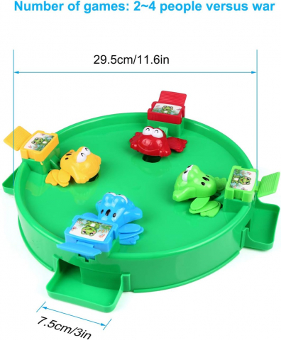 Joc Hungry Frog - Hrănește Broscuțele, Joc Interactiv pentru 4 Jucători [5]