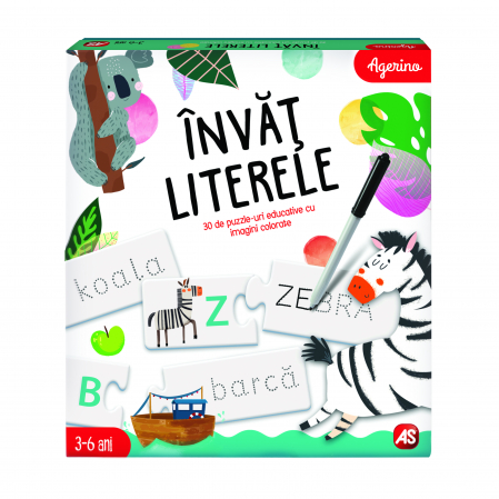Jocuri si articole copii - JOC INVAT LITERELE