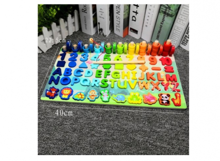 Joc logaritmic educativ de asociere si pescuit cu 6 activitati [3]