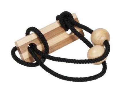 Jocuri si Jucarii Educative - Joc logic IQ elibereaza inelul in cutie metalica-4