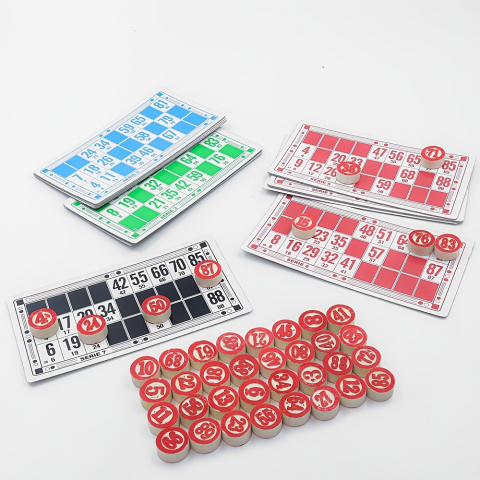 Joc Loto cu 90 piese lemn și 48 carduri,+6 ani [5]