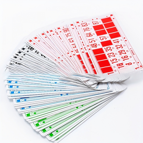 Joc Loto cu 90 piese lemn și 48 carduri,+6 ani [2]