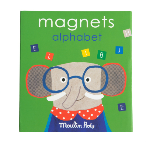 Seturi de constructie - Joc magnetic alfabet Popipop, Moulin Roty