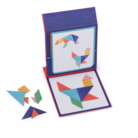 Joc magnetic educativ Tangram, Moulin Roty [1]
