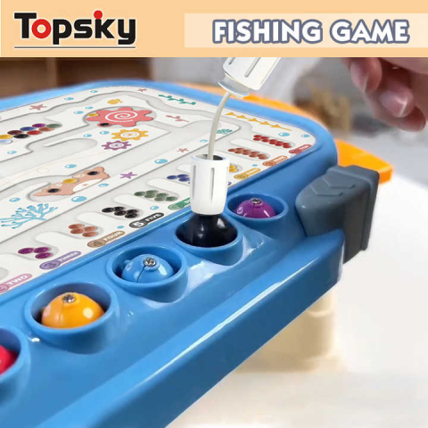 Joc magnetic Labirint cu bilute, model submarin, +5 ani,36x28x5 cm [3]