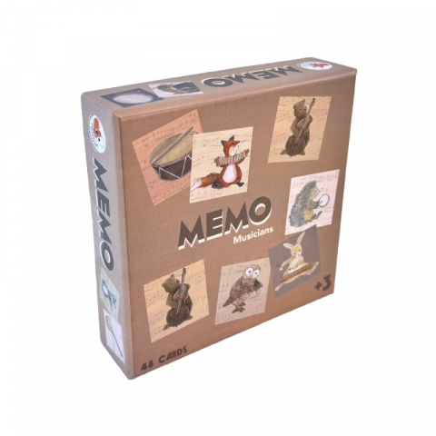Jocuri si articole copii - Joc memo Muzicieni, Egmont Toys