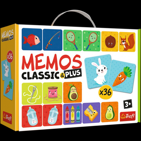 Jocuri si Jucarii Educative - JOC MEMOS CLASSIC PLUS LOGIC