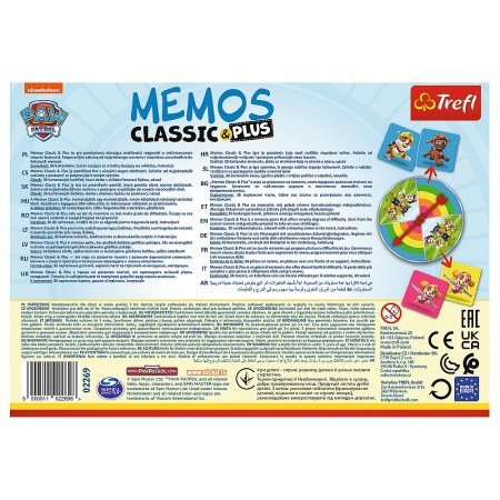 Joc Memos Classic Plus Patrula Cățelușilor  [2]