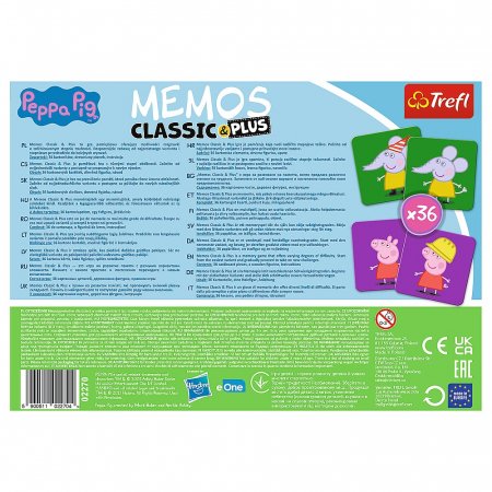 Joc Memos Classic Plus Peppa Pig  [2]