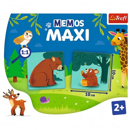 Joc Memos Maxi Animale Părinți și Copii  [4]