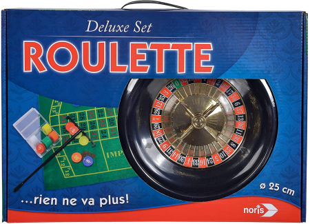 Jocuri si articole copii - Joc Ruletă Deluxe Set cu Jetoane și Planșă