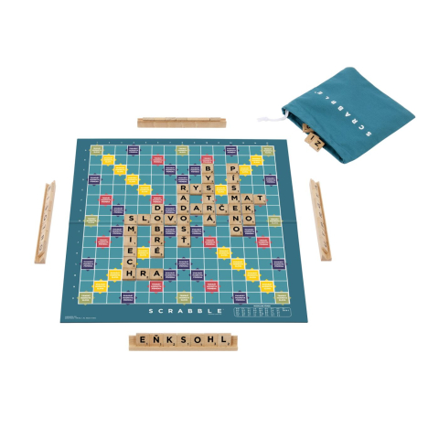 JOC SCRABBLE 2 IN 1 DIN LEMN IN LIMBA ENGLEZA [1]