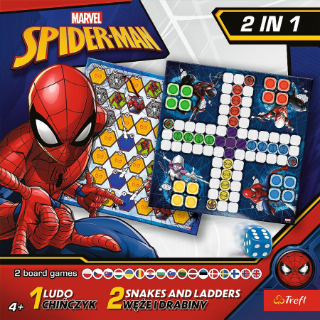 Joc Spiderman 2in1 Ludo și Șerpișori Scări  [4]