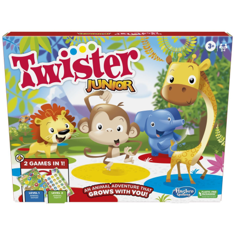 Jocuri si articole copii - JOC TWISTER JUNIOR 2IN1 IN LIMBA ENGLEZA