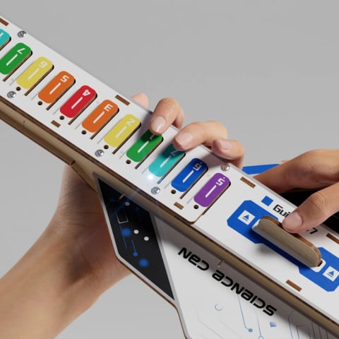 Jos STEM DIY Chitara Electrica Interactiva, TopBright [1]