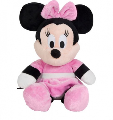 Jucarii de plus - Jucărie de Plus Minnie Mouse, Roz, 40 cm