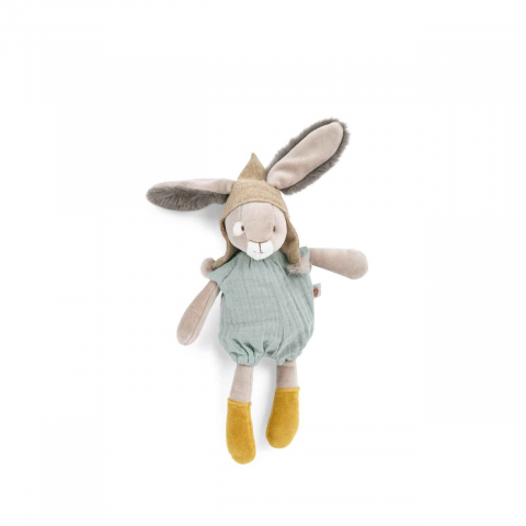 Jocuri si articole copii - Jucarie bebe Micul iepuras, Moulin Roty