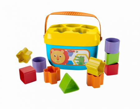 Jucărie Bebeluși Primele Cuburi Fisher Price  [1]