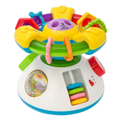 Jucarii interactive bebelusi - Jucărie Centru de Activități - Proiector Luminos, Multicolor