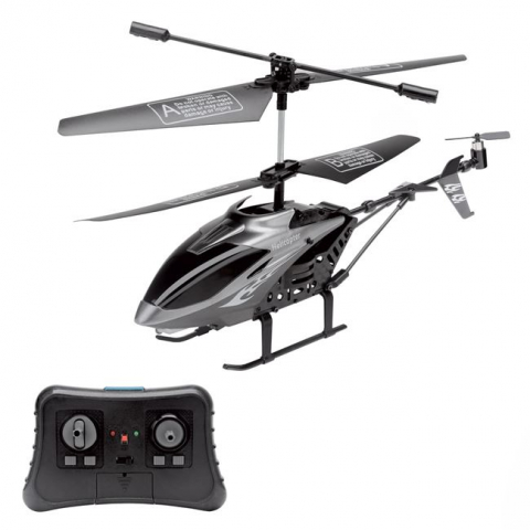 Jocuri si articole copii - Jucarie cu telecomanda Elicopter AeroQuest cu giroscop si lumini led,+8 ani