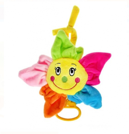 Jocuri si articole copii - Jucărie de Agățat pentru Bebeluși - Floricica Muzicală