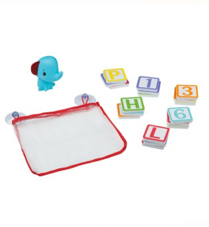 Jucărie de Baie - Litere și Numere - Elefant [1]