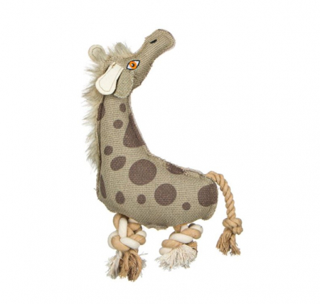 Articole animale de companie - Jucarie girafa pentru caini