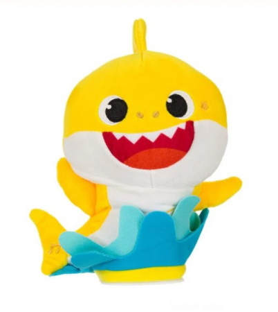 Jocuri si jucarii interactive - Jucarie interactiva de plus Baby Shark