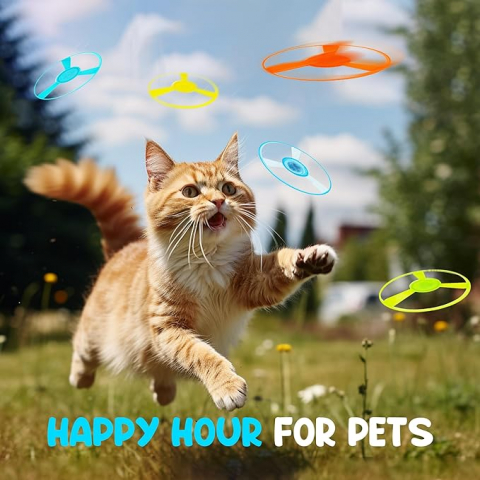 Jucărie Lansator de Discuri Zburătoare cu Dinozaur, diferite culori [2]