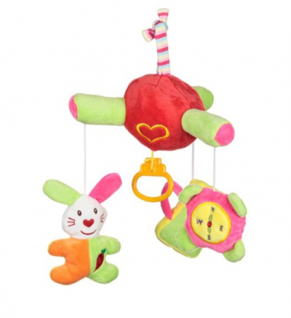 Jucarie muzicala de agatat-Baby on cu 3 accesorii [1]