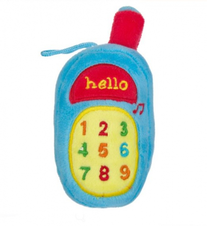Jucarii senzoriale si zornaitoare - Jucărie Senzorială - Design Telefon, Albastru