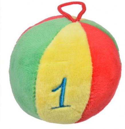 Jucarii senzoriale si zornaitoare - Jucărie Senzorială - Mingea de Plus, 7 cm
