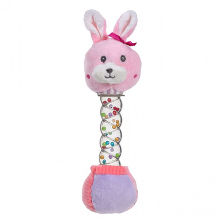 Jocuri si articole copii - Jucărie Senzorială și Zornăitoare - Iepuraș, 21 cm